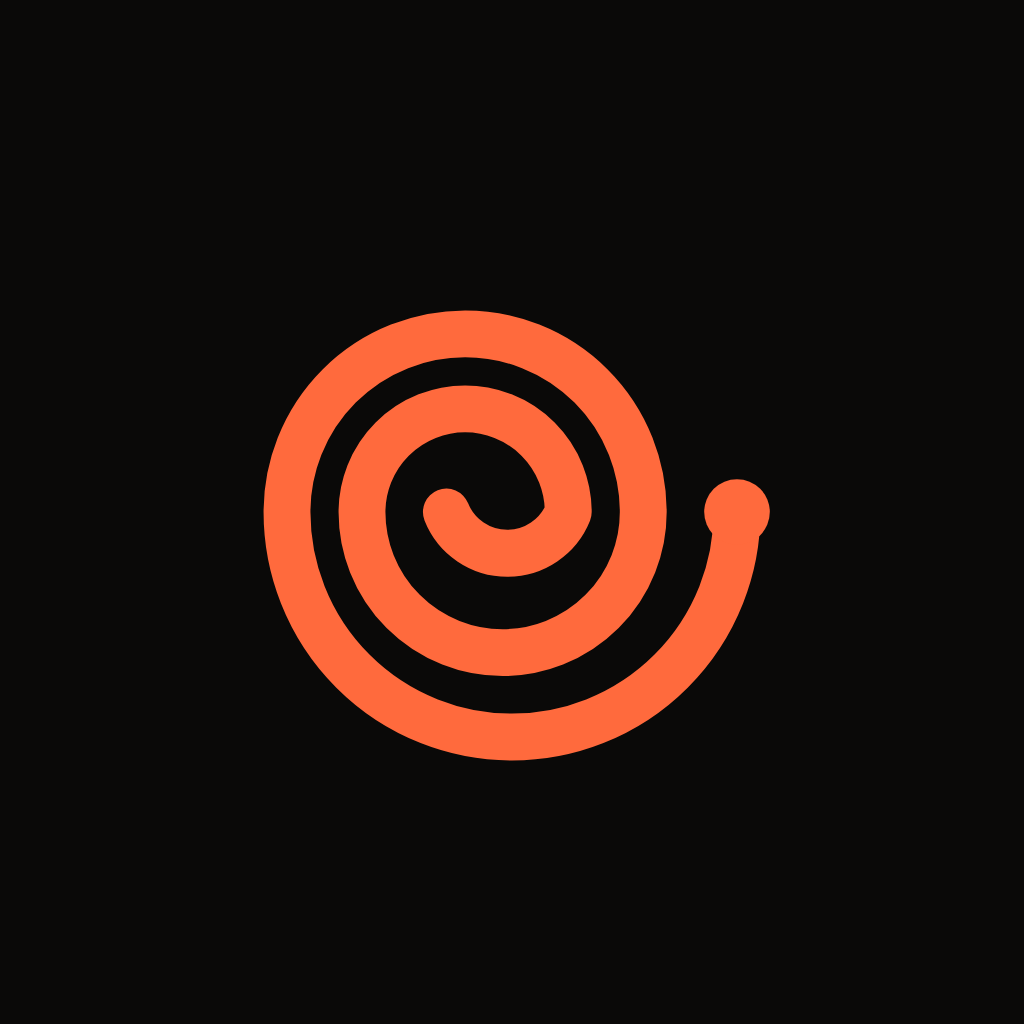 Avatar — ember on dark